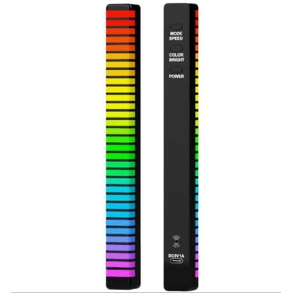 3D RGB APP Control Rechargeable Rhythm Light With Voice-Activated Pickup (D10) - Image 2