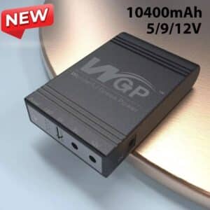 WGP mini UPS 10400mAh 5V 9V 12V ব্যাকআপ