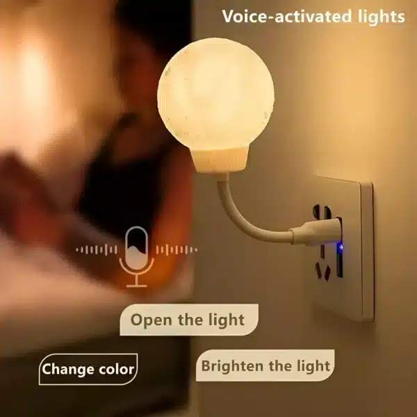 Moon Light Voice Controlled