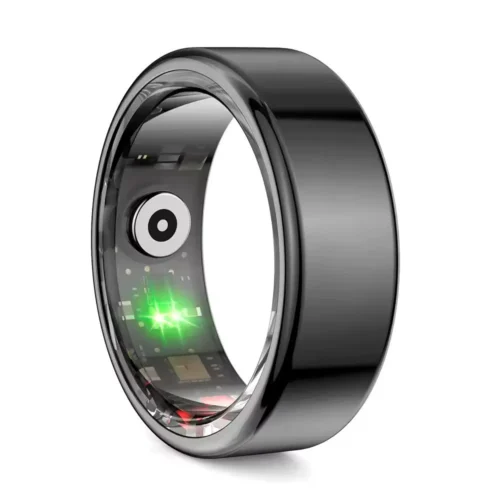 Smart Finger Ring for Fitness Tracking – With Charging Case0